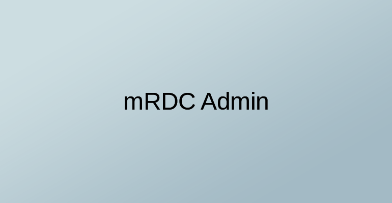 mRDC
